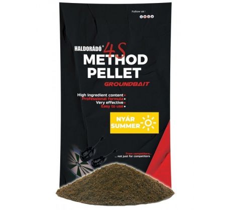 Haldorádó 4S Method Pellet Groundbait - Nyár / Summer / Leto