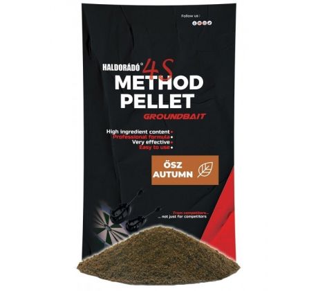 Haldorádó 4S Method Pellet Groundbait - Ősz / Jeseň / Autumn