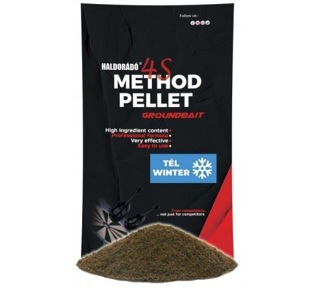 Haldorádó 4S Method Pellet Groundbait - Tél / Zima / Winter