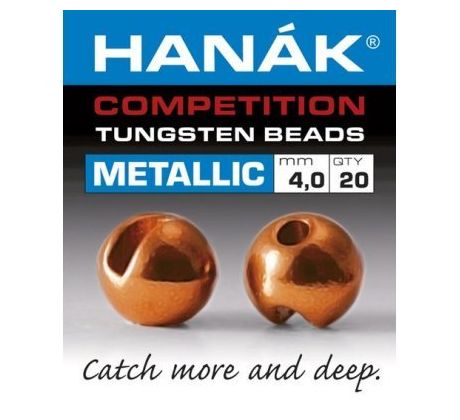 Tungstenové hlavičky Metallic Oranžové