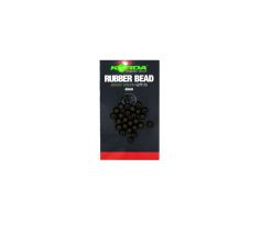 KORDA Safe Zone 4mm Rubber Bead Weedy Green