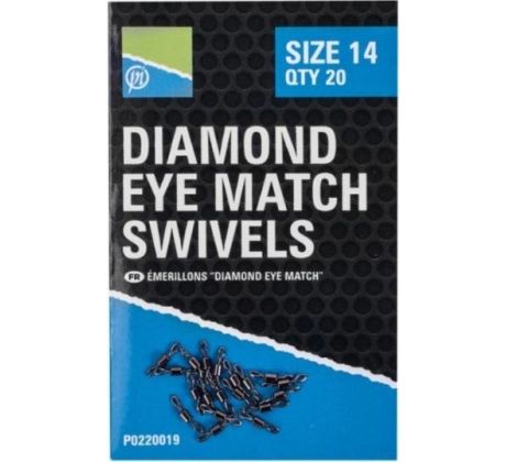 Preston Diamond Eye Match Swivels