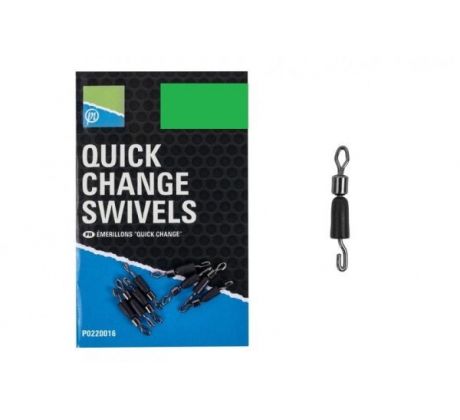 Preston Quick Change Swivels Medium