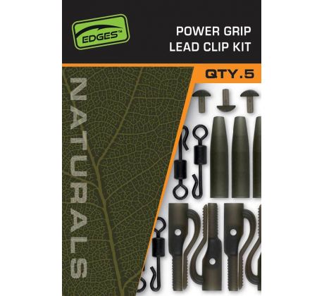 Fox EDGES™ Naturals Power Grip Lead Clip Kit