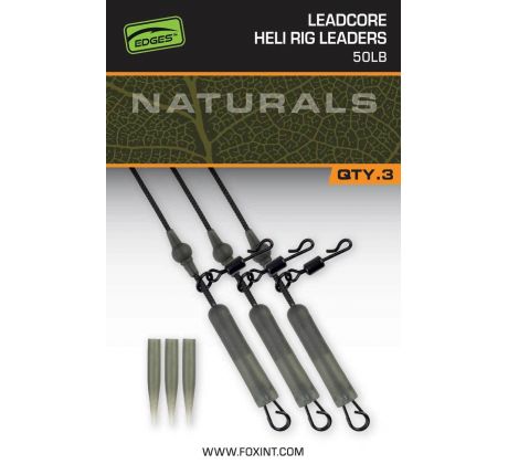 Fox EDGES™ Naturals Leadcore Heli Rig Leaders