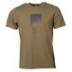 Nash Zelené Tričko Make It Happen T-Shirt Fish Logo Green