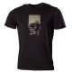 Nash Čierne Tričko Make It Happen T-Shirt Fish Logo Black