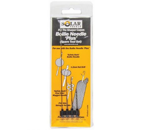 Solar Set Ihiel Boilie Needle Spare Set Of 4 Tools