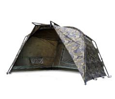 Solar Bivak SP Compact Camo Spider Shelter + podlaha + predný panel