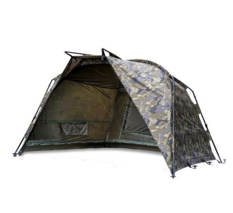 Solar Bivak SP Compact Camo Spider Shelter + podlaha + predný panel