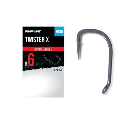 Nash Háčiky Twister X Micro Barbed 10ks