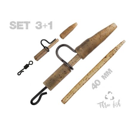 Zfish Záveska Heavy Duty Clip Complete Set 40 mm