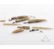 Zfish Závesky Heavy Duty Clip Pin & Tail Rubber
