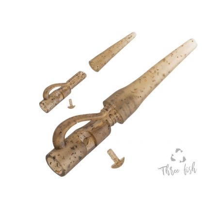 ZFISH Závesky Lead Clip Set & Tail Rubber Cone