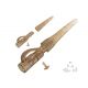 ZFISH Závesky Lead Clip Set & Tail Rubber Cone