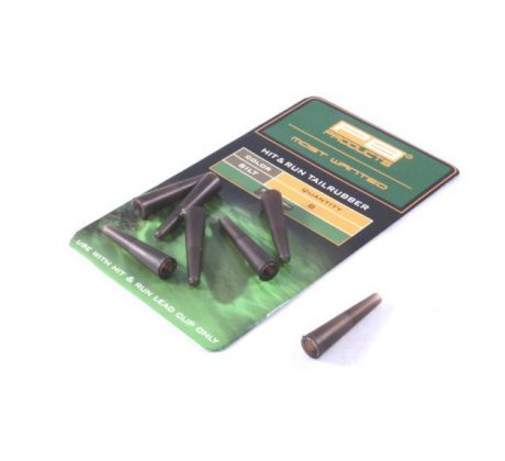 PB Products Hit & Run Tailrubbers leadclip 8ks/bal f.silt