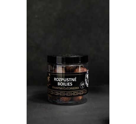 Riverbaits Rozpustné Boilies Pikantná Čučoriedka