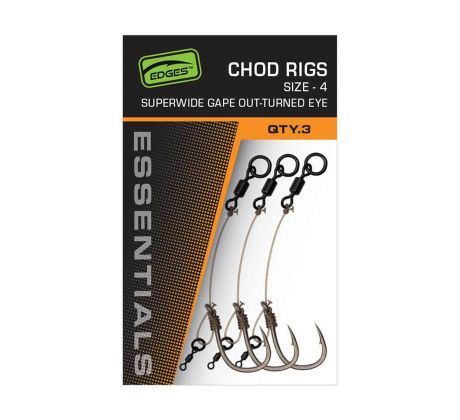 Fox EDGES™ Super Wide Gape Chod Rigs