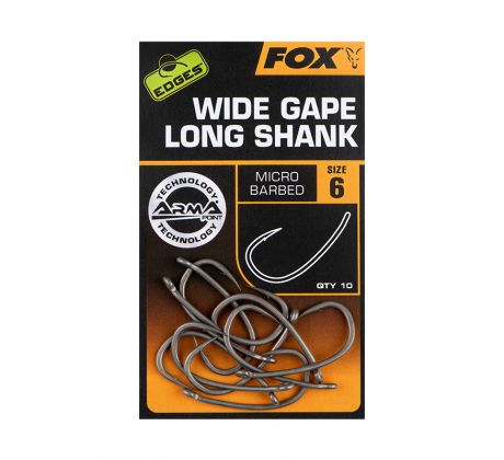 Fox EDGES™ Wide Gape Long Shank
