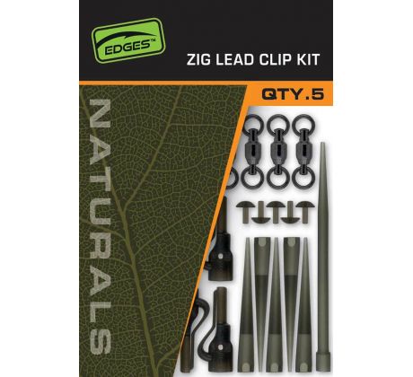 Fox EDGES™ Naturals Zig Lead Clip Kit