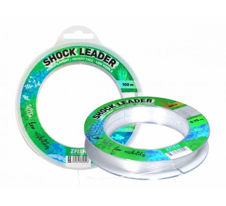 ZFISH Šokový Vlasec Vision Shock Leader 100 m
