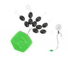 ZFISH Korálky Tungsten Oval Beads