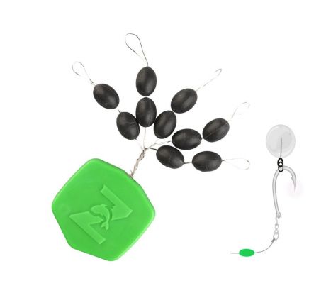 ZFISH Korálky Tungsten Oval Beads