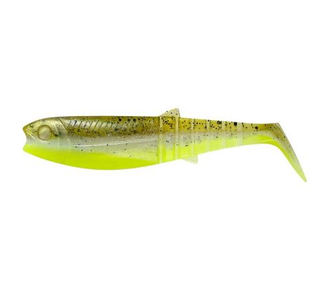 Savage Gear Cannibal Shad Green Pearl Yellow