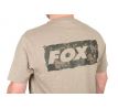 Fox Tričko Lw Khaki Large Print T-Shirt