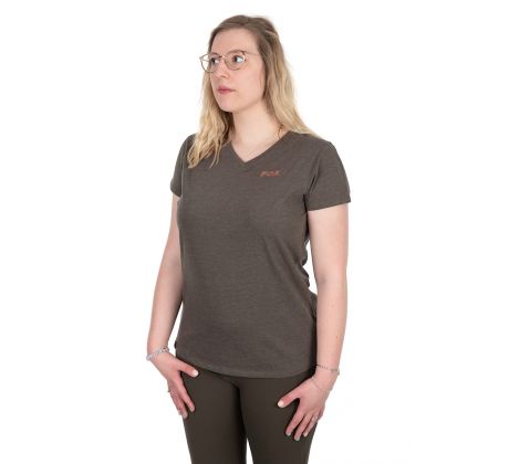 Fox Women's Clothing V Neck T