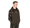 Fox LW Khaki/Camo Split Zip Hoody
