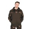 Fox LW Khaki/Camo Split Zip Hoody