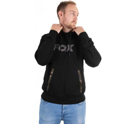 Fox Mikina Black/Camo Hoody M