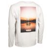 Nash Make It Happen Sunset Long Sleeve T Shirt Ecru