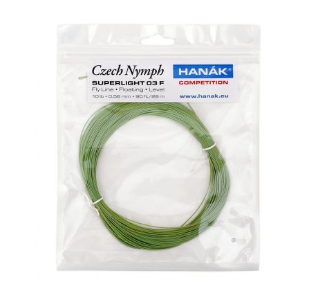 Muškařská šňůra HANÁK Czech Nymph Superlight 03 F