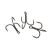 Fox Rage Predator X-Strong Barbed Treble Hooks