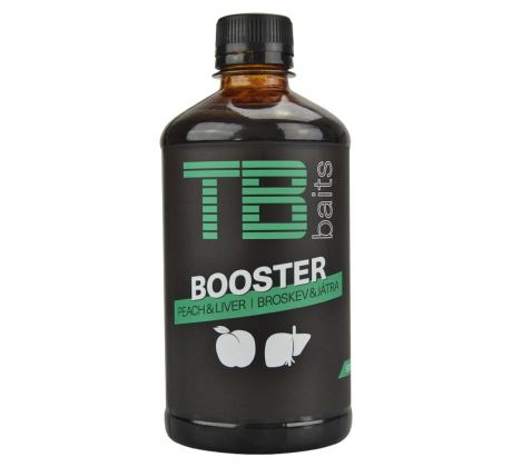 TB Baits Booster Peach Liver 500 ml