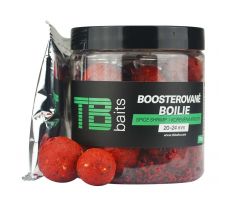 TB Baits Boosterované Boilie Spice Shrimp 120 g 20-24 mm