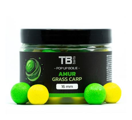 TB Baits Plávajúce Boilie Pop-Up Amur + NHDC 65 g 16 mm