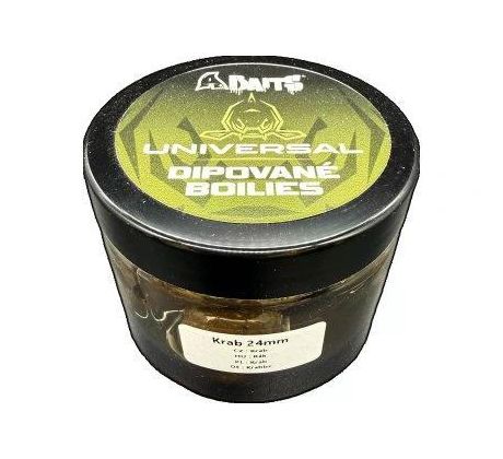 Dipované boilies Universal Krab