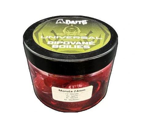 Dipované boilies Universal Moruša