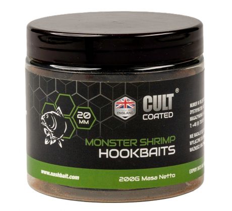 Nash Boilie Coated Hookbaits Monster Shrimp