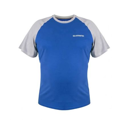 Tričko SHIMANO Shorts Sleeve T-Shirt Blue