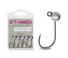 Volfrámový jig Delphin T-AREA BL / 5ks - strieborný