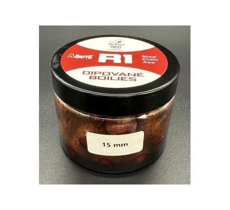 A baits Dipované boilies R1 15mm
