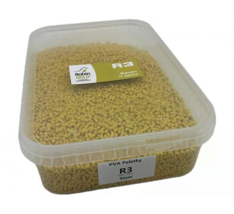 A baits PVA Peletky 3mm R3 1kg