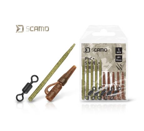 Set Delphin sCAMO PinC + Swivel + Tube / 5 setov