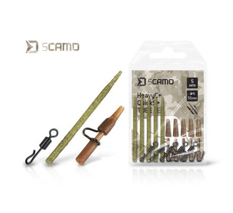 Set Delphin sCAMO HeavyC + QuickS + Tube / 5 setov