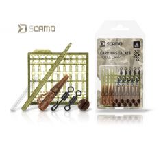 Set kaprárskych montáží Delphin sCAMO Total CARP / 10 setov