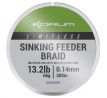 Korum Splietaná Šnúra Limitless Sinking Feeder Braid 300 m